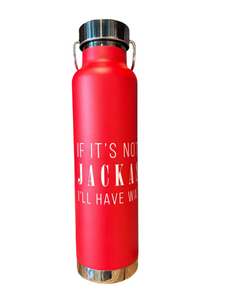 23.5oz Red Water Bottle