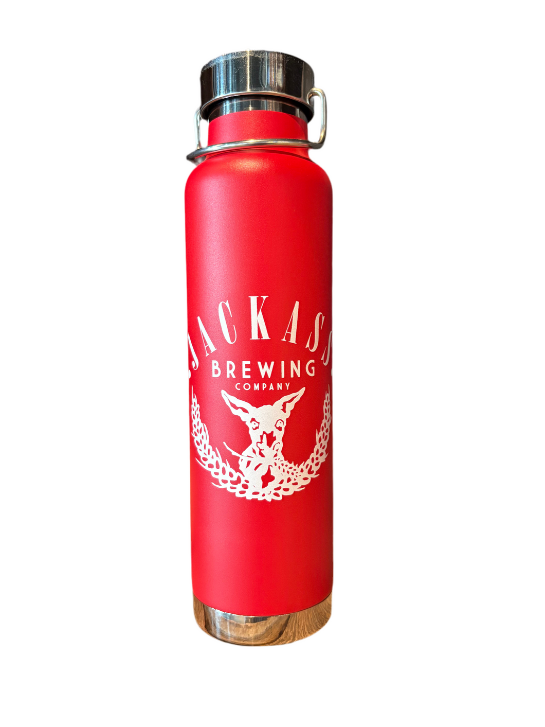 23.5oz Red Water Bottle