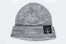 Load image into Gallery viewer, Gray Marbled Jackass Beanie