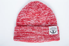Load image into Gallery viewer, Red Marbled Beanie